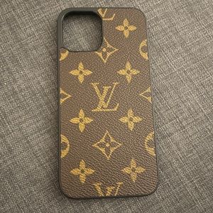 Authentic LV Canvas iPhone 12 Pro Max Case